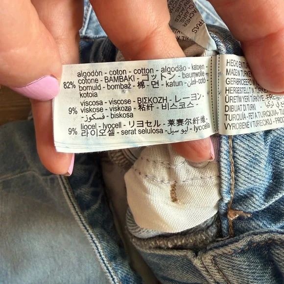 Zara Mid-Rise Straight Jeans - Picture 8 of 9